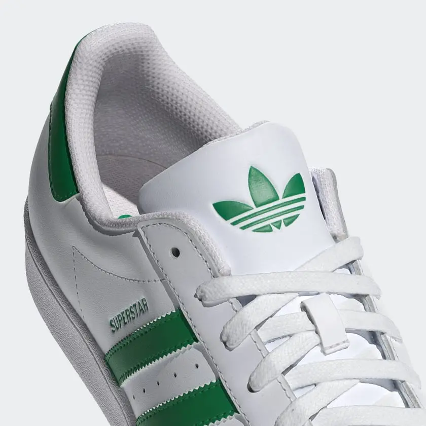 Giay Adidas Superstar 'Cloud White Green' IE9047