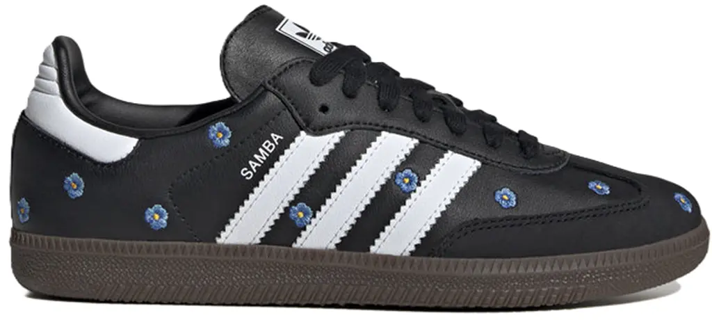 Giay Adidas Samba OG 'Black Floral Embroidery' IF4397