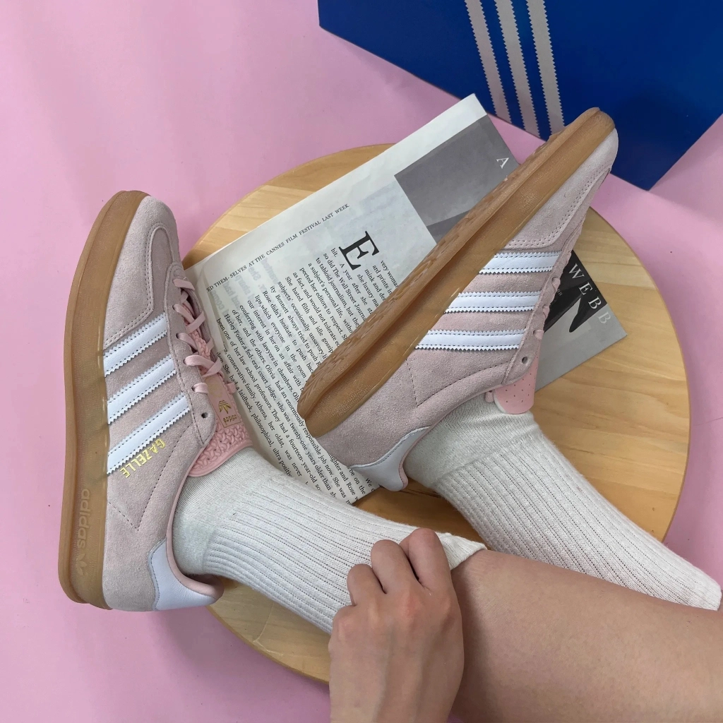 Giay Adidas Wmns Gazelle Indoor 'Sandy Pink Gum' IH5484
