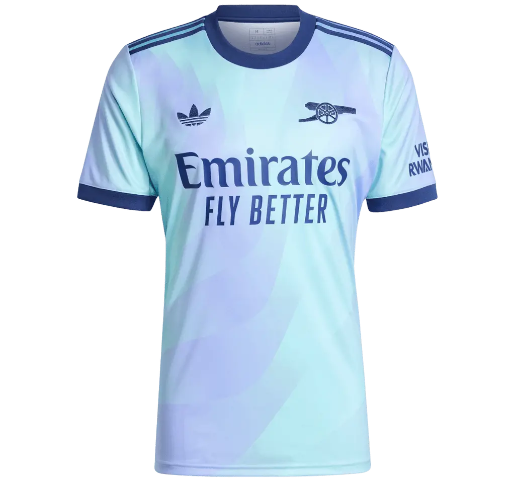 Ao Adidas Arsenal 24/25 Third Jersey 'Light Blue' IZ0114