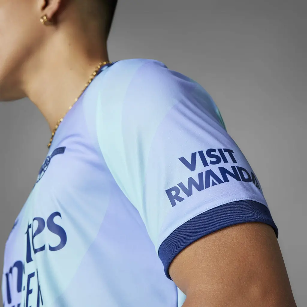 Ao Adidas Arsenal 24/25 Third Jersey 'Light Blue' IZ0114