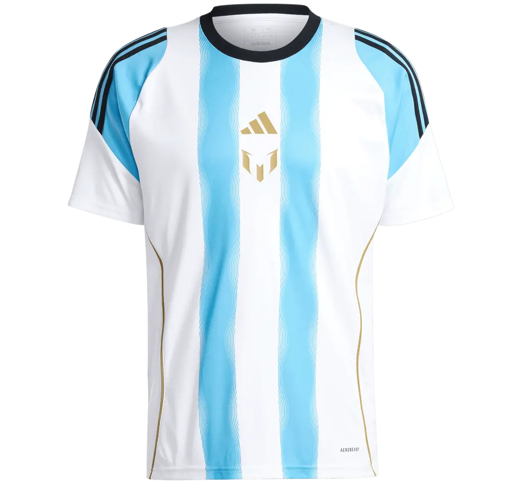 Ao Adidas Messi Training Jersey 'White Blue' IZ2996