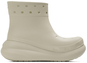 Giay Crocs Classic Crush Boot Bone 'White' 207946-2Y2