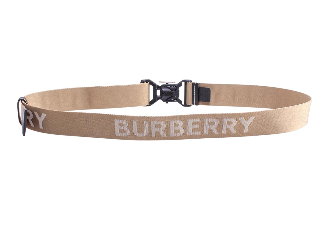 That Lung Burberry Solid Logo Print 'Light Brown' 80515111