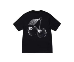 Ao Stussy Cherries SS24 Tee 'Black'