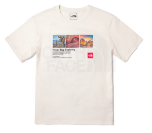 Ao The North Face Photoprint Graphic 'White' NF0A81N7-N3N