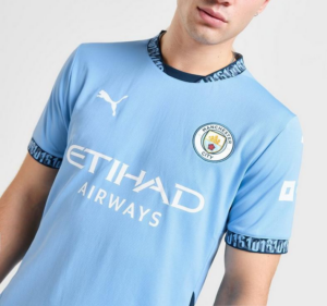 Ao Puma Manchester City 24/25 Home Jersey 'Blue' 775075-01