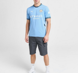 Ao Puma Manchester City 24/25 Home Jersey 'Blue' 775075-01
