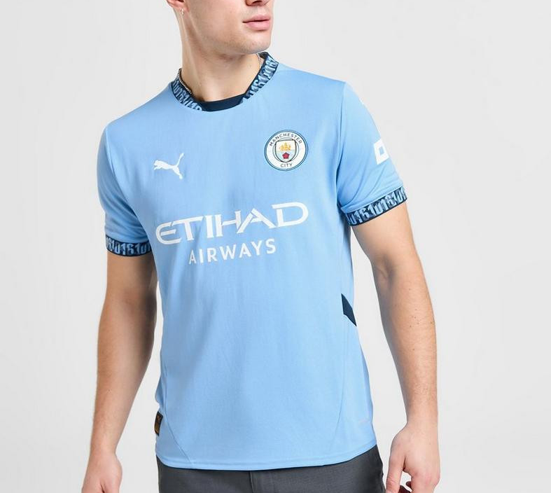 Ao Puma Manchester City 24/25 Home Jersey 'Blue' 775075-01
