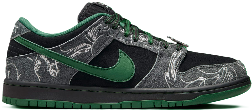 Giay Nike SB Dunk Low x There Skateboards 'Ultra Humanized' HF7743-001