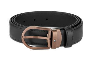 That lung Montblanc Horeshoe Stainless 'Black' 129426