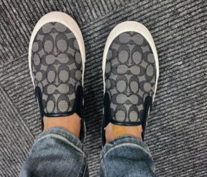 Giay Coach Slip-On Skate Sneakers 'Dark Ocean' C8958-QNH