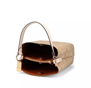 Tui Coach Small Town In Signature Canvas 'Light Khaki' 2312-IMDQC