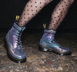 Giay Dr.Martens 1460 Rainbow Ray Lace Up 'Purple' 26963500