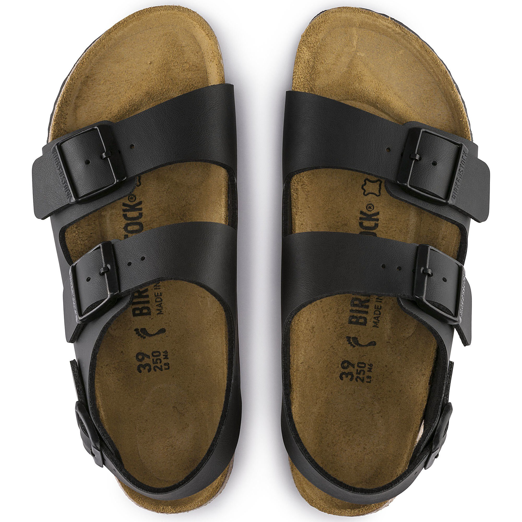 Dep Birkenstock Milano Birko Flor 'Black' 0034791