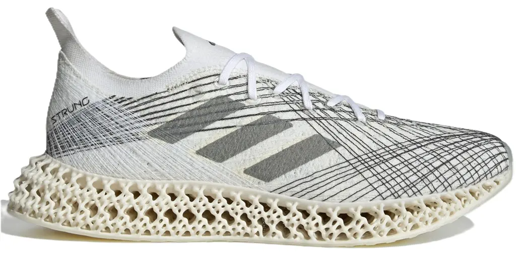 Giay Adidas 4DFWD X Strung 'White Grey Black' ID8892