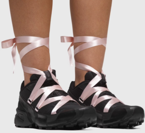 Giay Salomon x Sandy Liang Speedcross 3 Ribbon 'Black' 476195