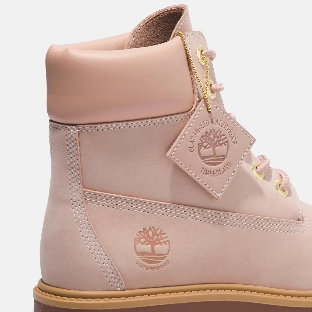 Giay Timberland Stone Street 6 Inch Platform 'Rugby Tan' A6AWCDR1