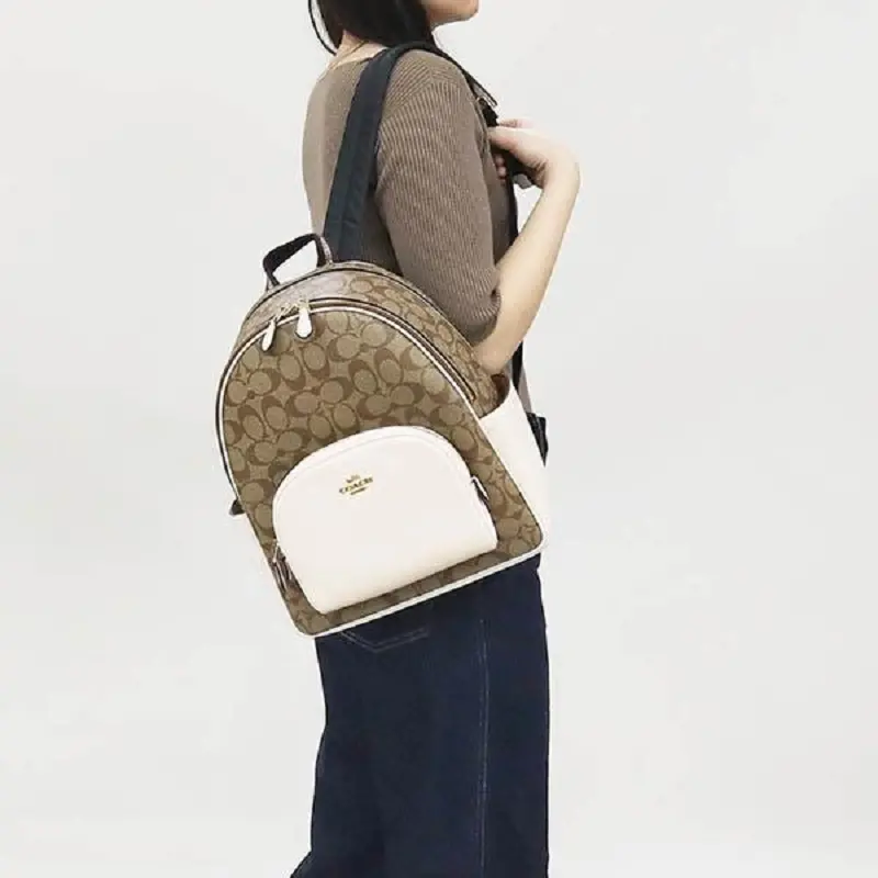 Balo Coach Outlet 'Beige White' 5671-IMDJ8