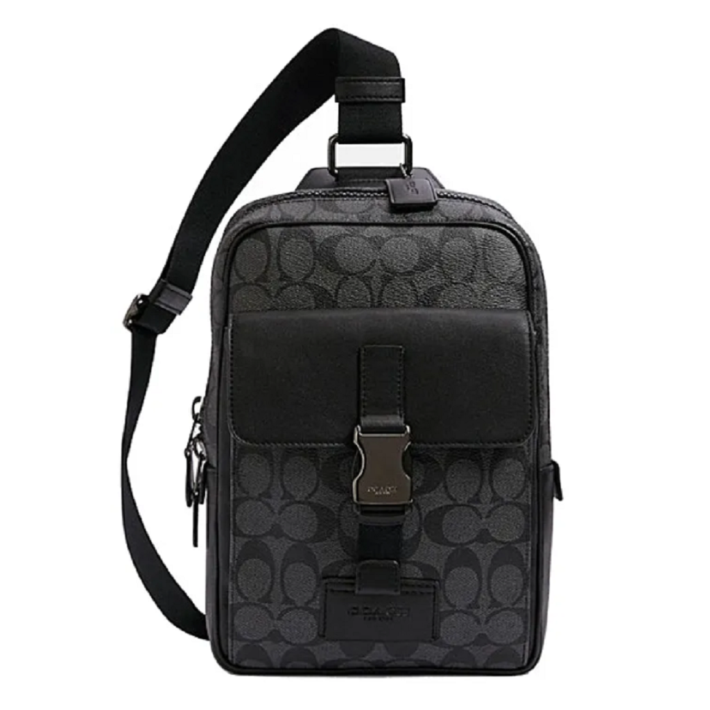 Tui Coach Track Pack In Signature 'Black' C2711-QBMI5