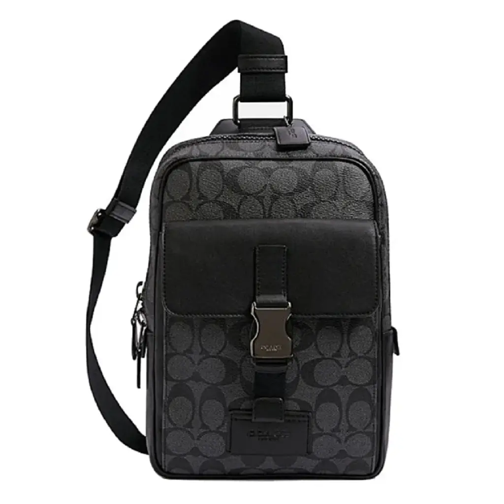 Tui Coach Track Pack In Signature 'Black' C2711-QBMI5