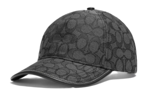 Mu Coach Signature Jacquard Baseball Cap 'Black' C5816-OY2