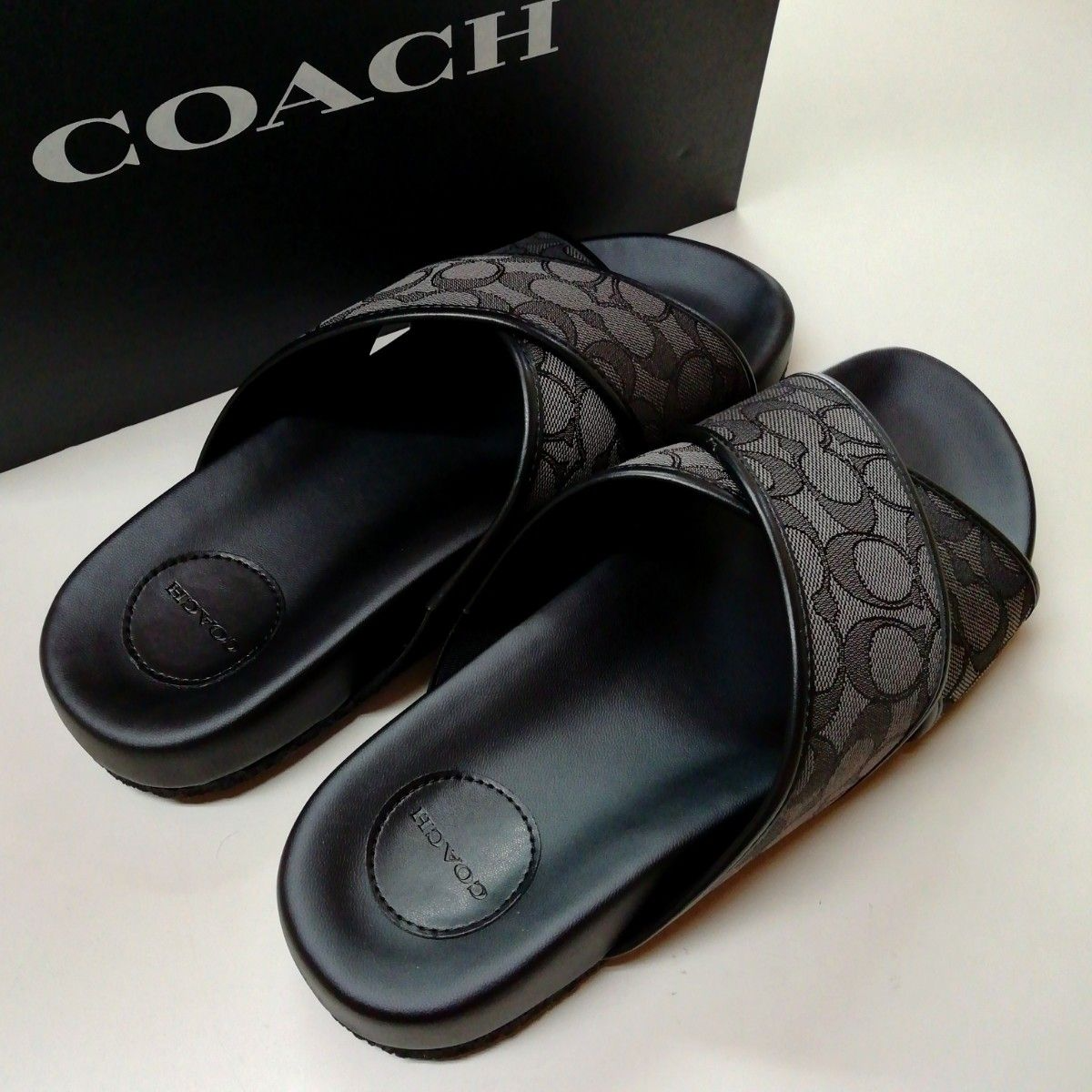 Dep Coach Signature Sandals 'Black' CA158-CQBK