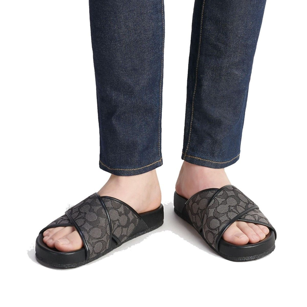 Dep Coach Signature Sandals 'Black' CA158-CQBK