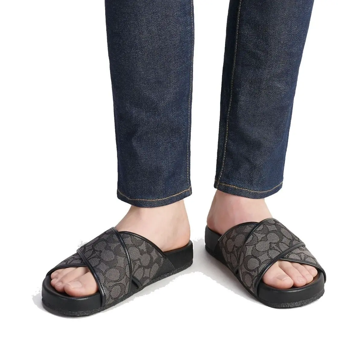 Dep Coach Signature Sandals 'Black' CA158-CQBK
