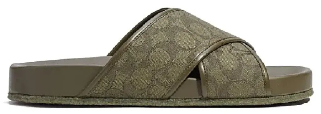 Dep Coach Flip-flop 'Dark Green' CA158-PJR