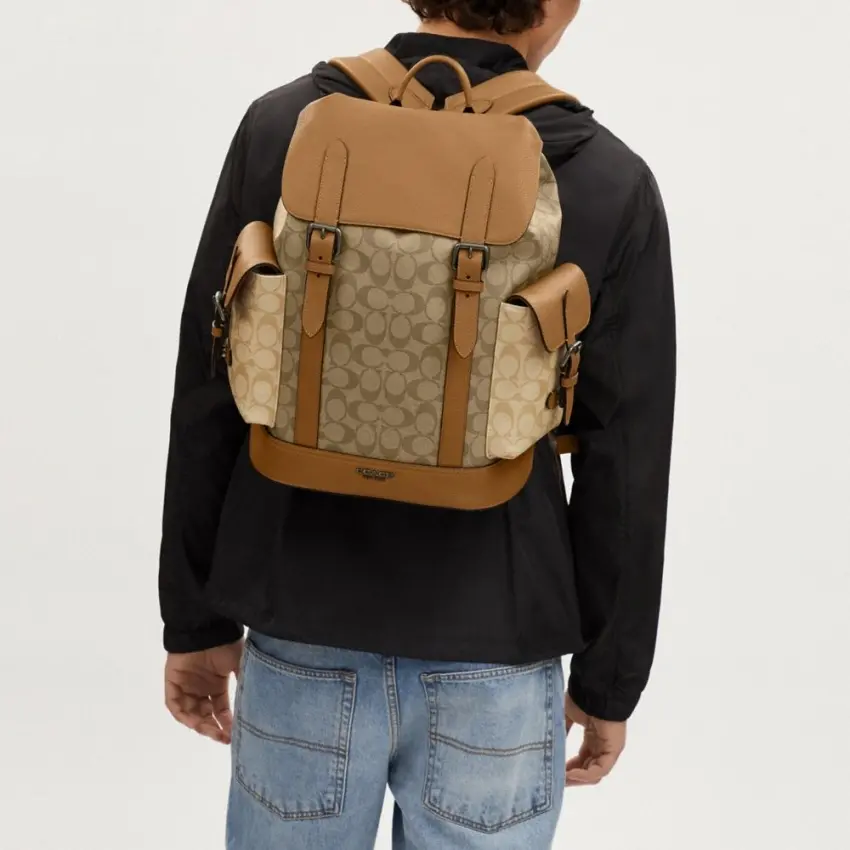 Balo Coach Hudson Colorblock 'Brown' CR335-QBMYC