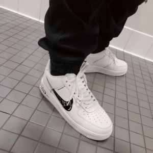 Giay Nike Air Force 1 Low 'Sketch Black' CW7581-101