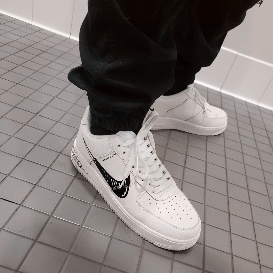 Giay Nike Air Force 1 Low 'Sketch Black' CW7581-101