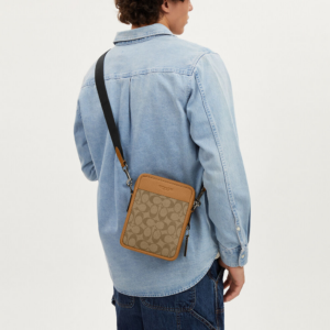 Tui Coach Sullivan Crossbody In Blocked 'Saddle' CS603-QBMYC