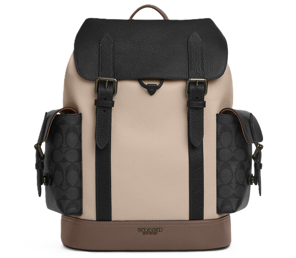 Balo Coach Hudson In Colorblock 'Steam' CT835-QBX7Q