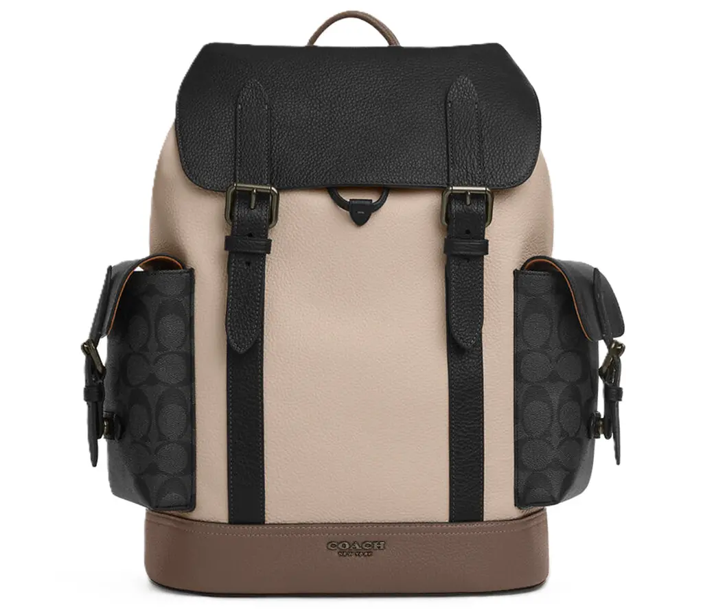 Balo Coach Hudson In Colorblock 'Steam' CT835-QBX7Q