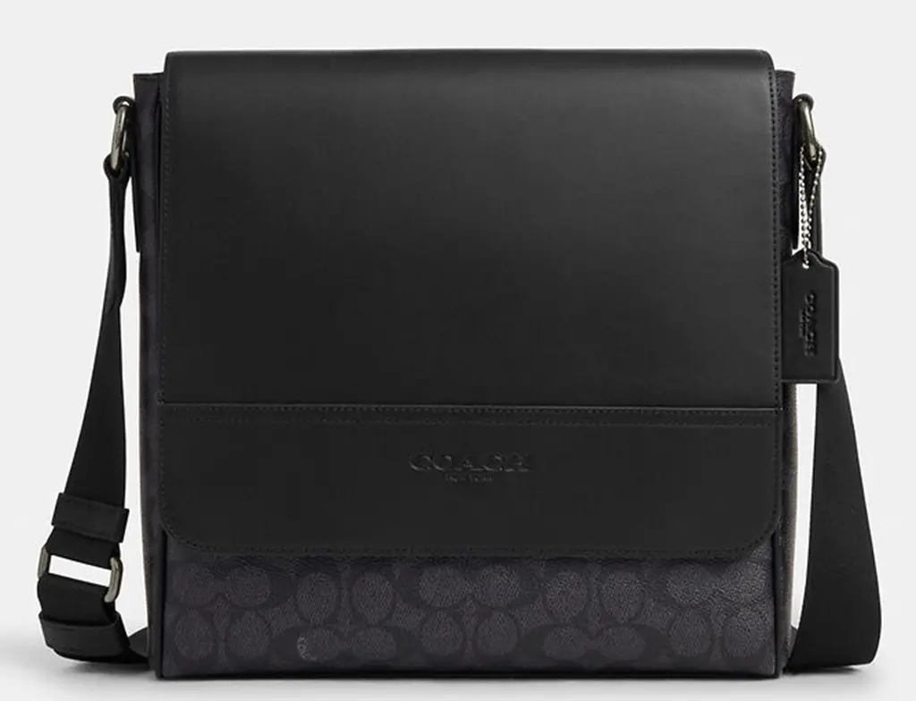 Túi Coach Houston 27 'Black' F573-QBMI5