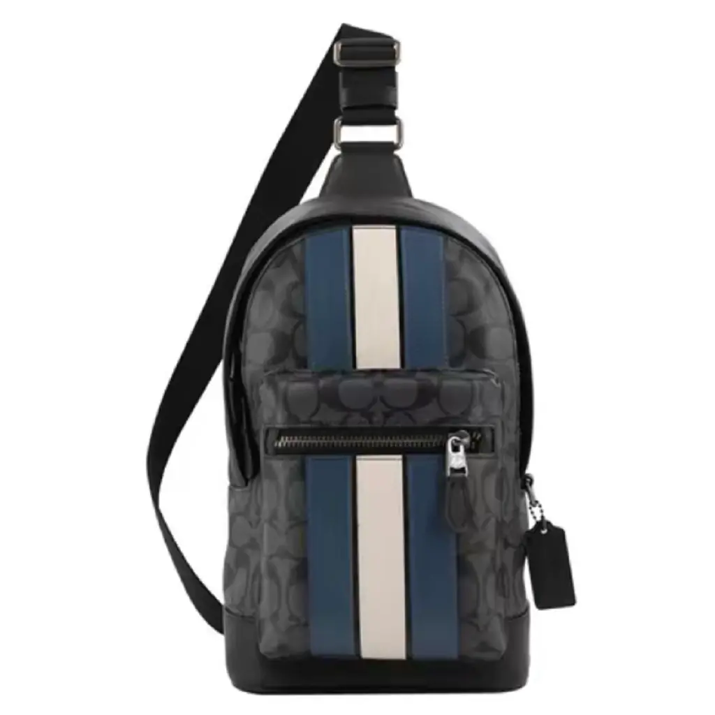 Tui Coach West 20 Shoulder Bag 'Blue White' F2999-QBOH0