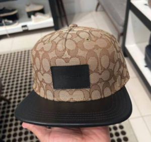 Mu Coach Signature Flat Brim Hat 'Khaki' F68861