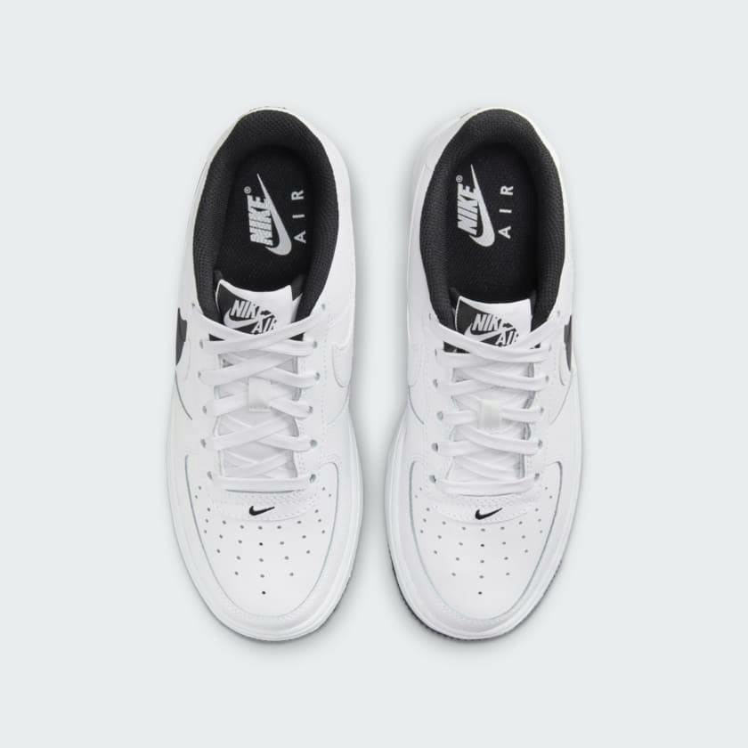 Giay Nike Air Force 1 LV8 4 GS 'Black White' FQ4118-100