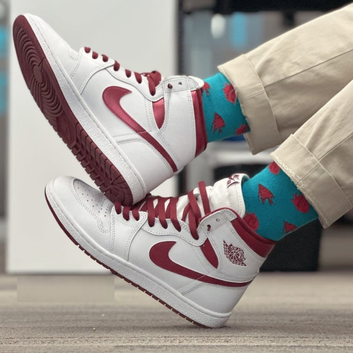 Giay Nike Air Jordan 1 Retro High ‘85 OG 'Burgundy’ BQ4422-161