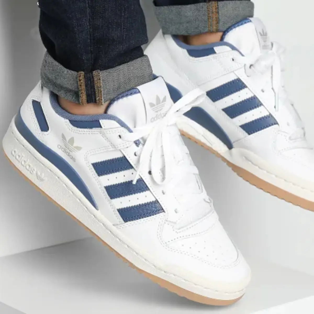 Alternative view of Giày Adidas Forum Low CL 'Cloud Blue' IH7821