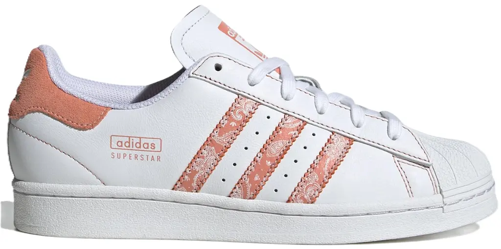 Giay Adidas Superstar 'Paisley White' IE3007