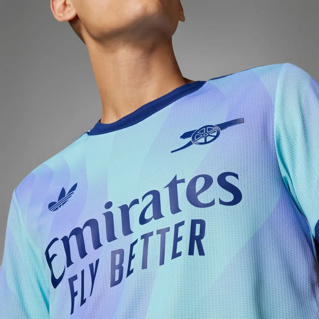 Ao Adidas Arsenal 24/25 Third Authentic Jersey 'Blue' IZ0112