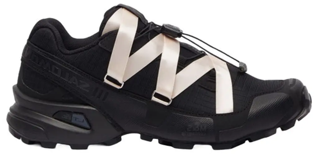 Giay Salomon x Sandy Liang Speedcross 3 Ribbon 'Black' 476195