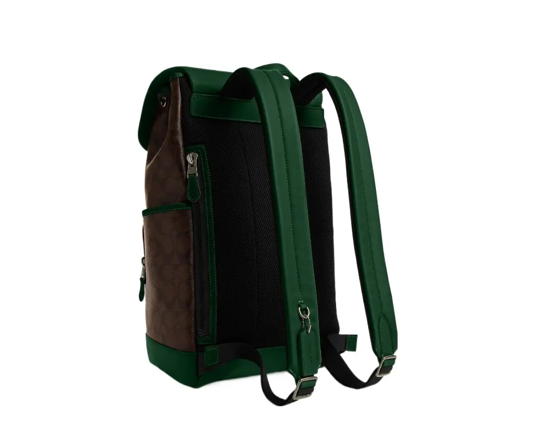 Balo Coach Track In Colorblock 'Green' CL417-QBW5I