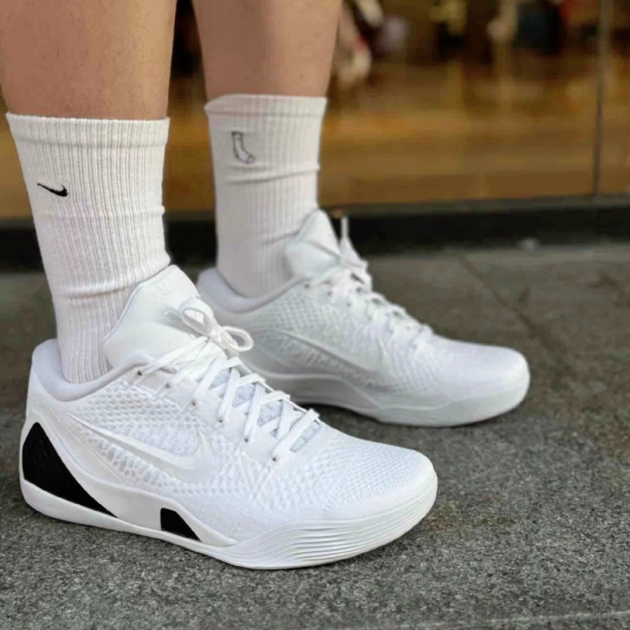 Giày Nike Kobe 9 EM GS 'Halo' FV3607-100 - Ảnh 3