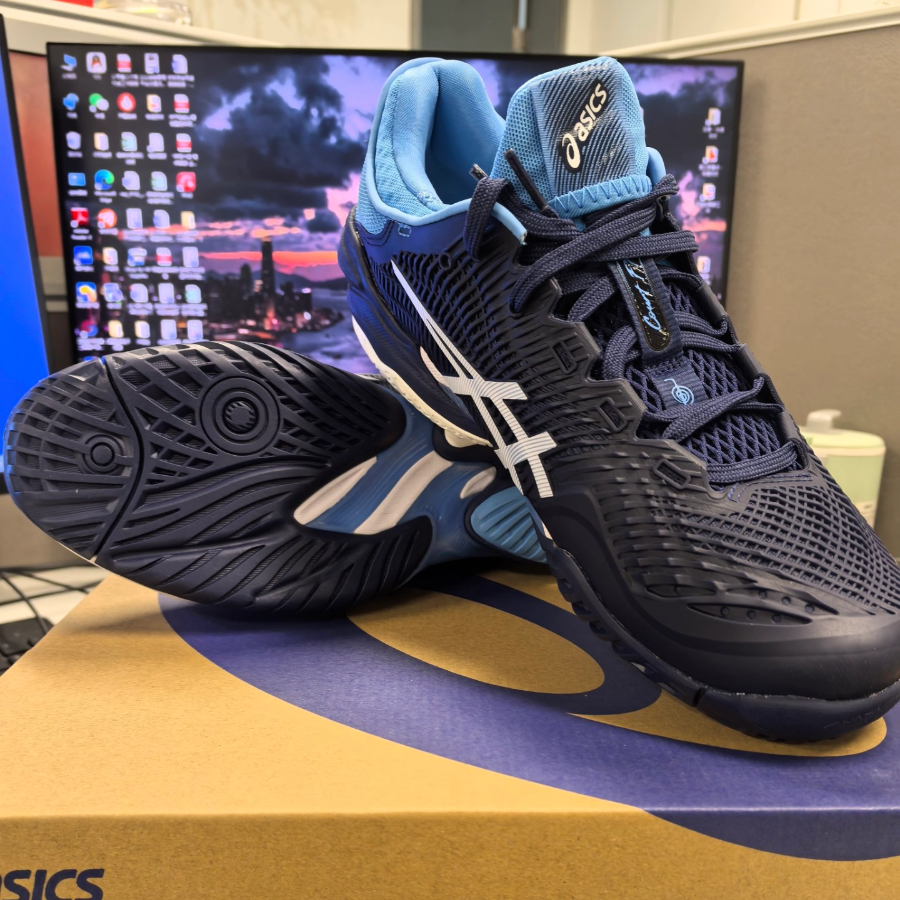 Alternative view of Giày Asics Court FF 3 NOVAK 'Blue Expanse' 1041A361-963