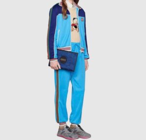 Vi Gucci Off The Grid Pouch 'Blue' 625598-H9HAN-4267