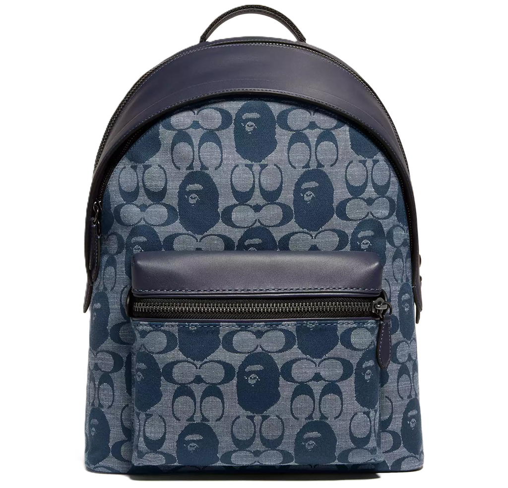Balo Coach Coach x Bape Charter Chambray 'Blue' C4515-V5CMB